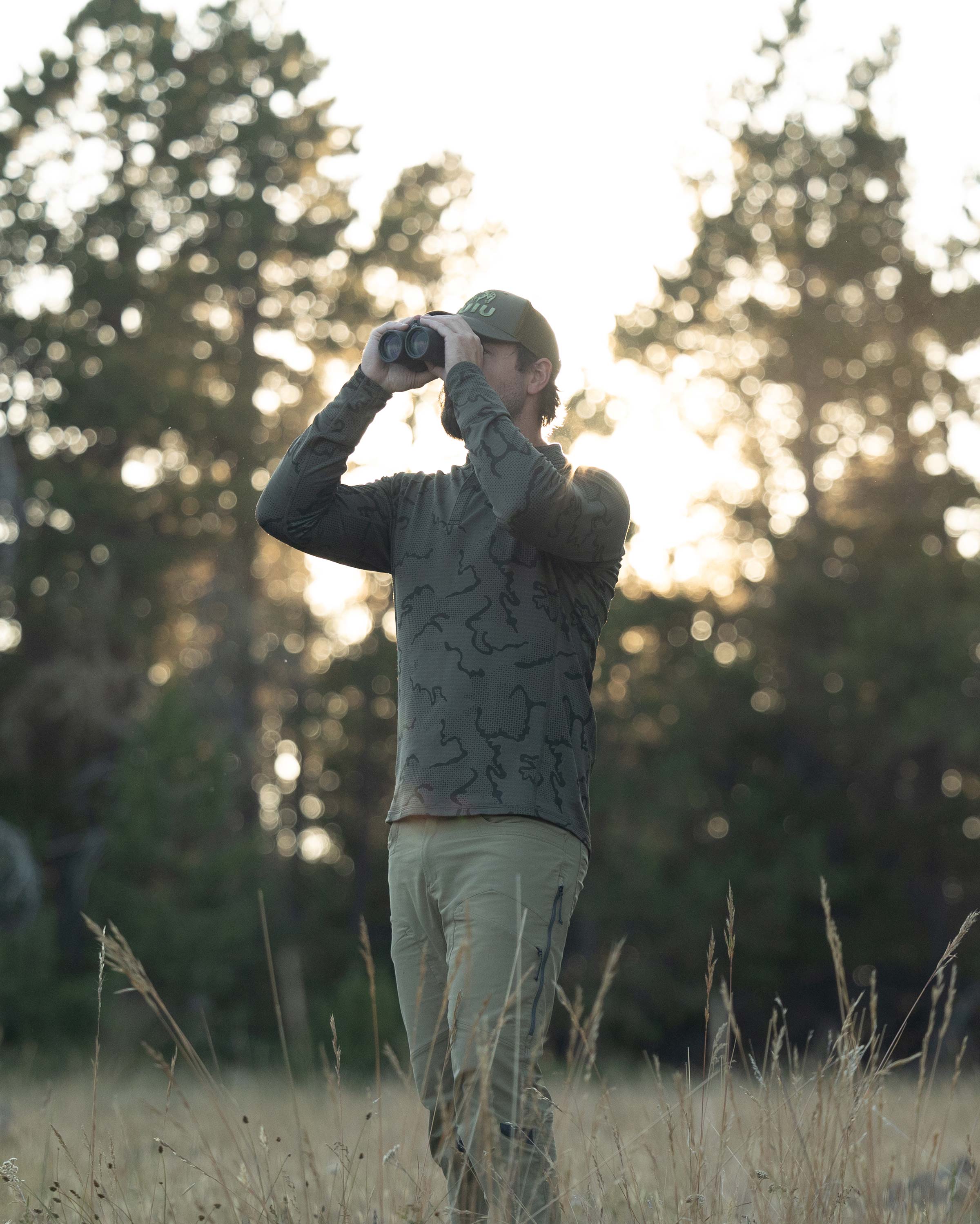 Ridgepoint Fleece Henley | Ash Tonal - Image 5