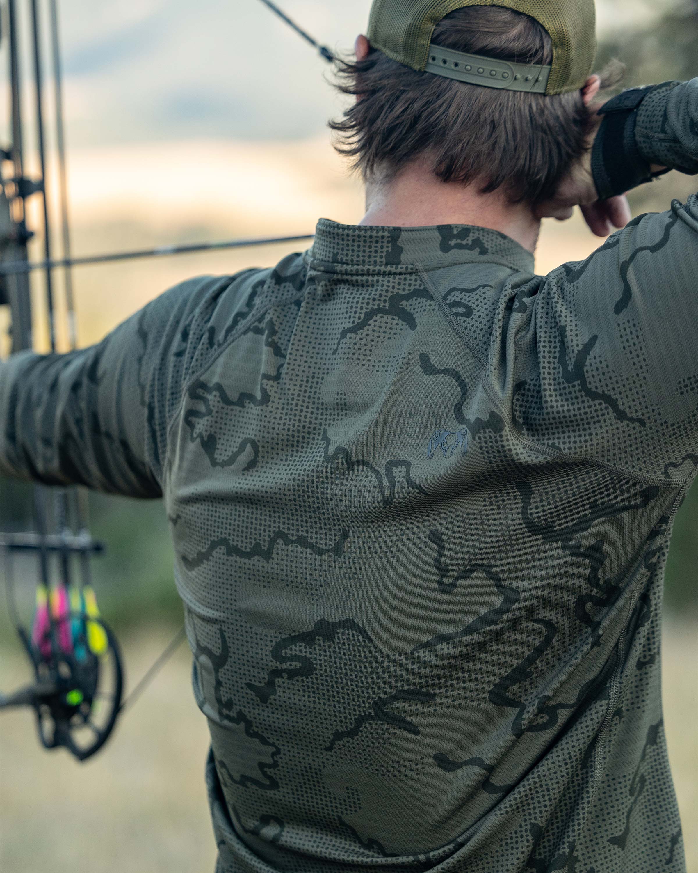 Ridgepoint Fleece Henley | Ash Tonal - Image 8