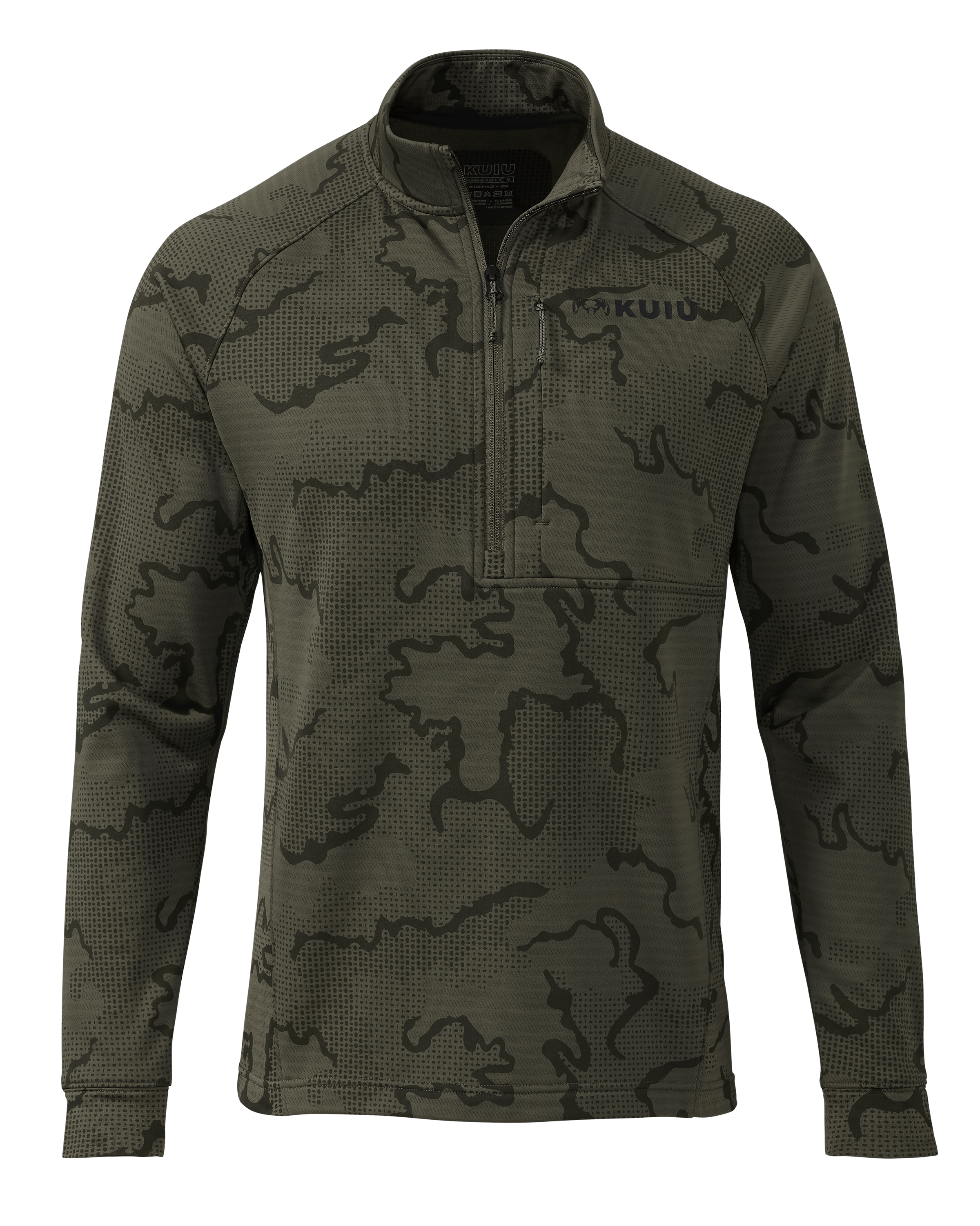 Ridgepoint Fleece Zip-T | Ash Tonal