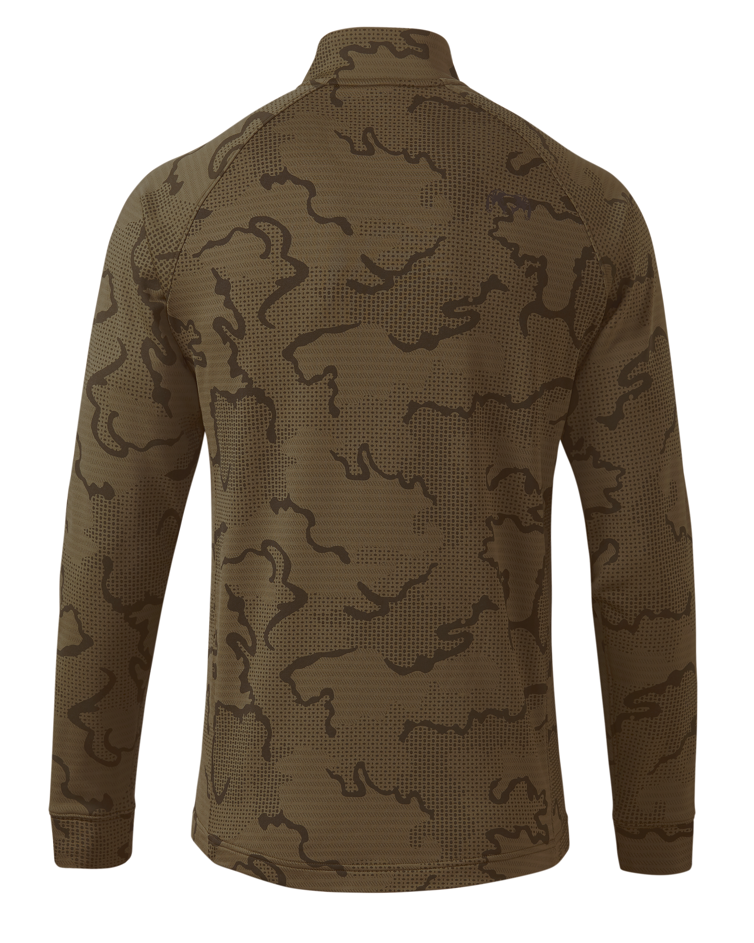 Alternative view of Ridgepoint Fleece Zip-T | Coyote Brown Tonal