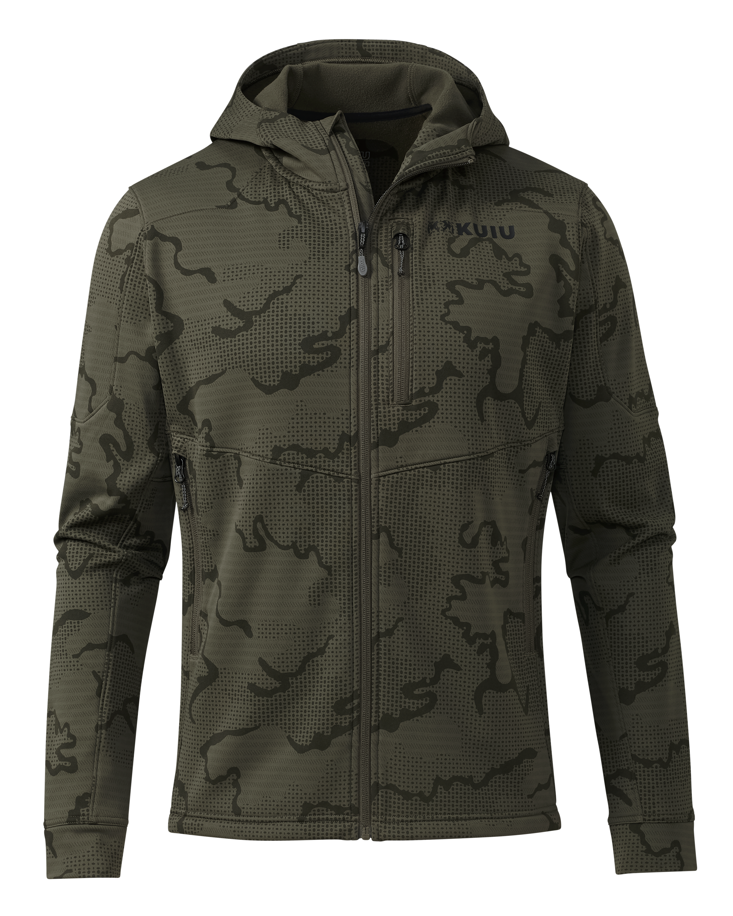Ridgepoint Fleece Hoodie | Ash Tonal