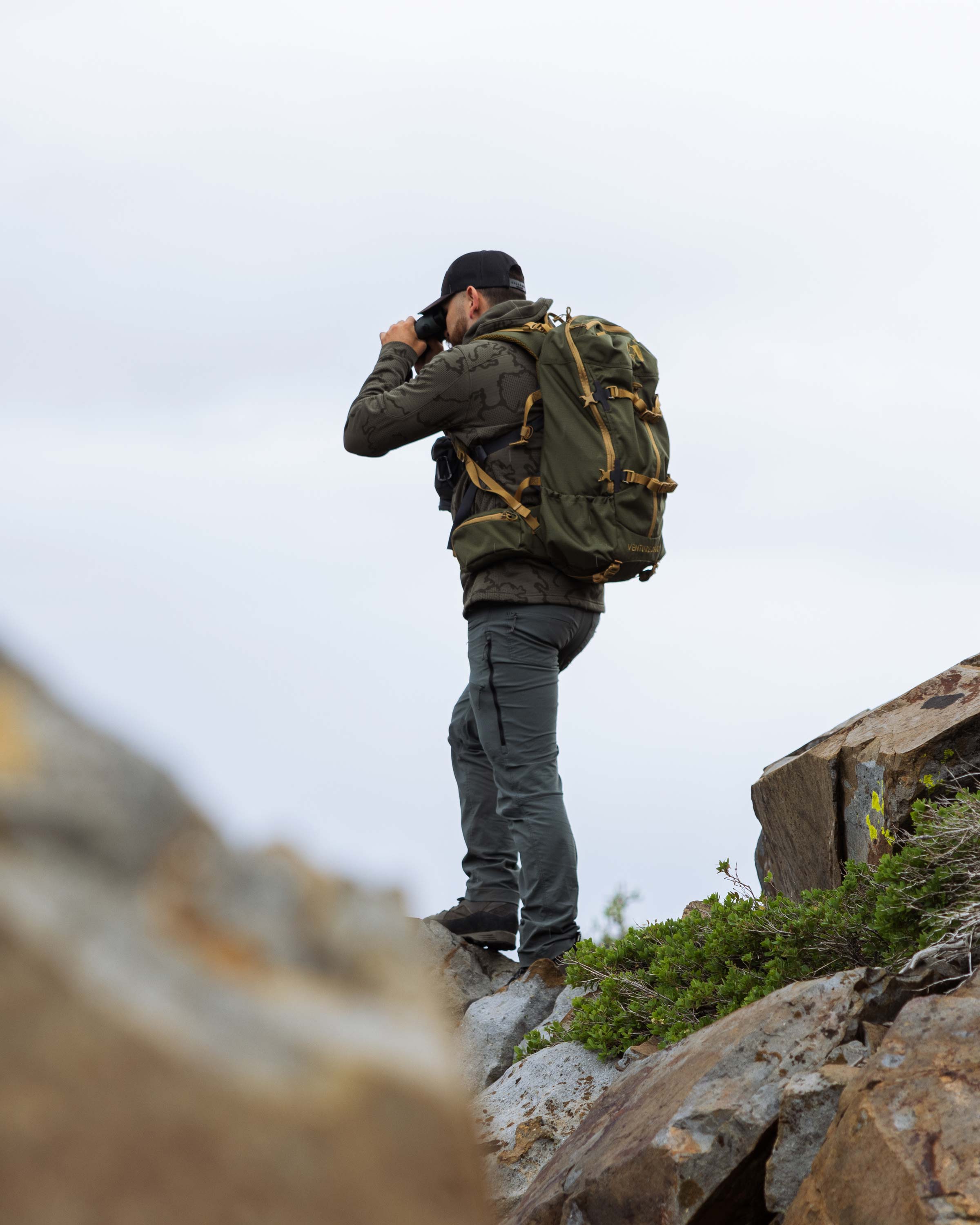 Ridgepoint Fleece Hoodie | Ash Tonal - Image 9