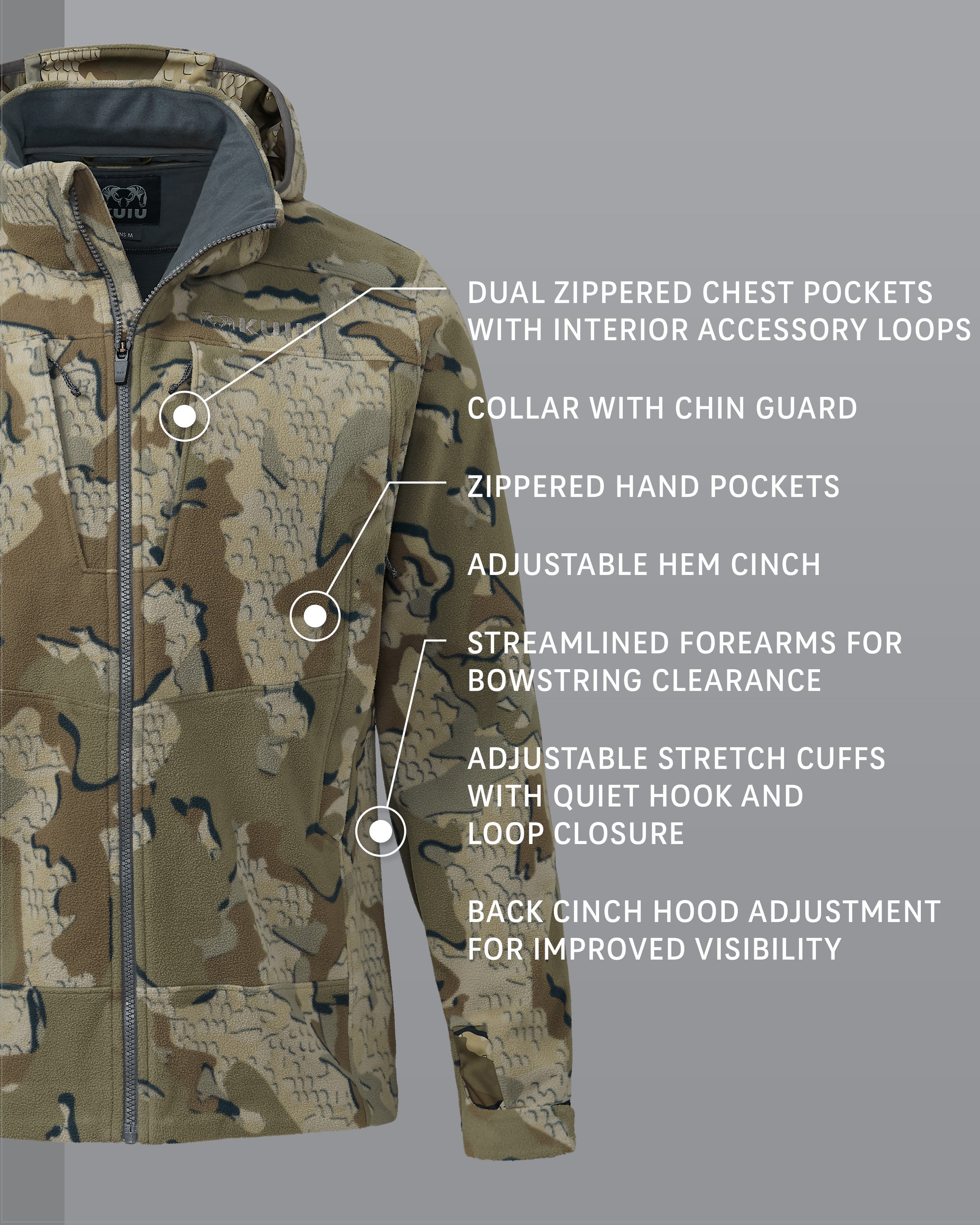 Alternative view of KUIU Proximity LT Hooded Jacket | Valo