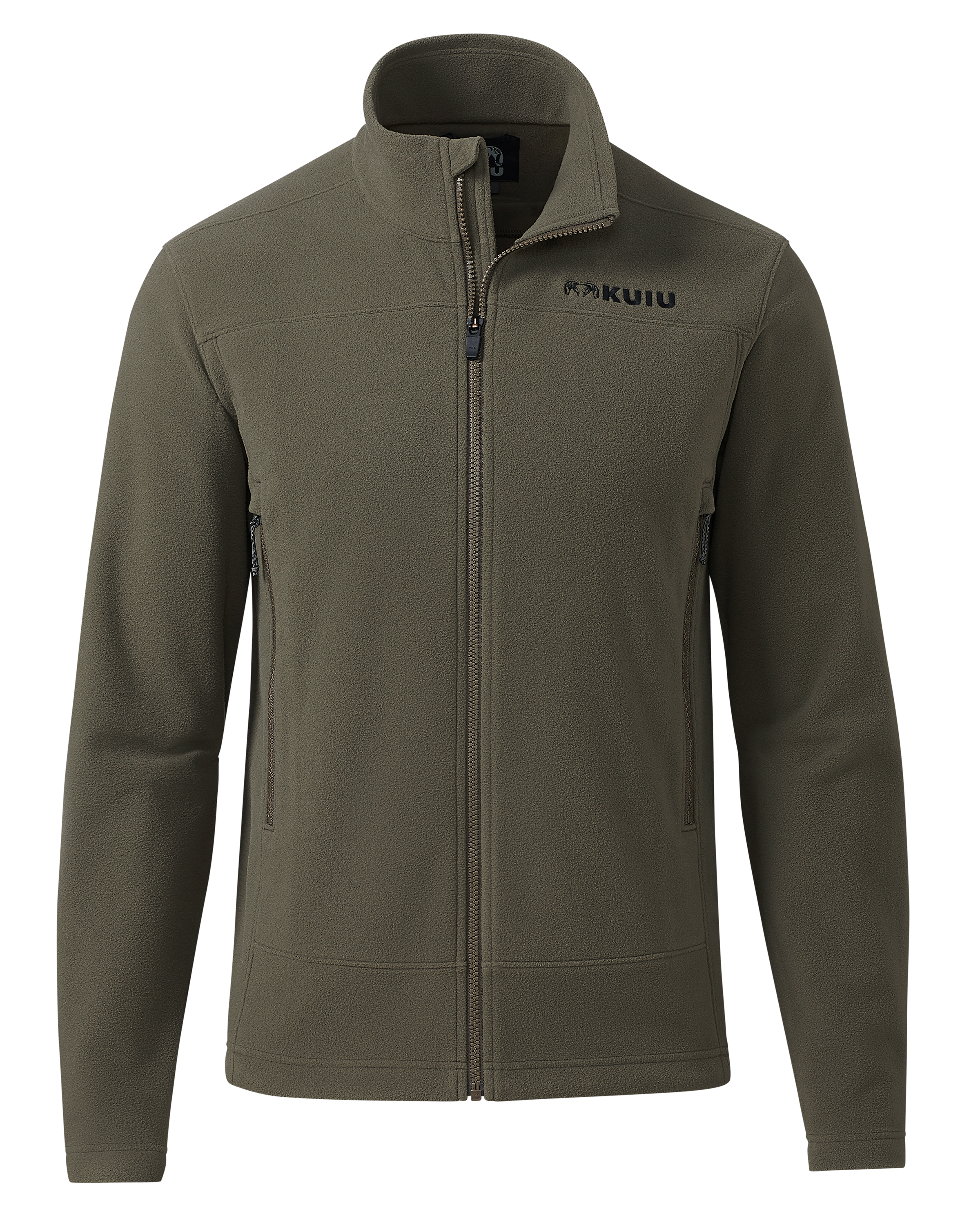 Border Fleece Full Zip | Ash