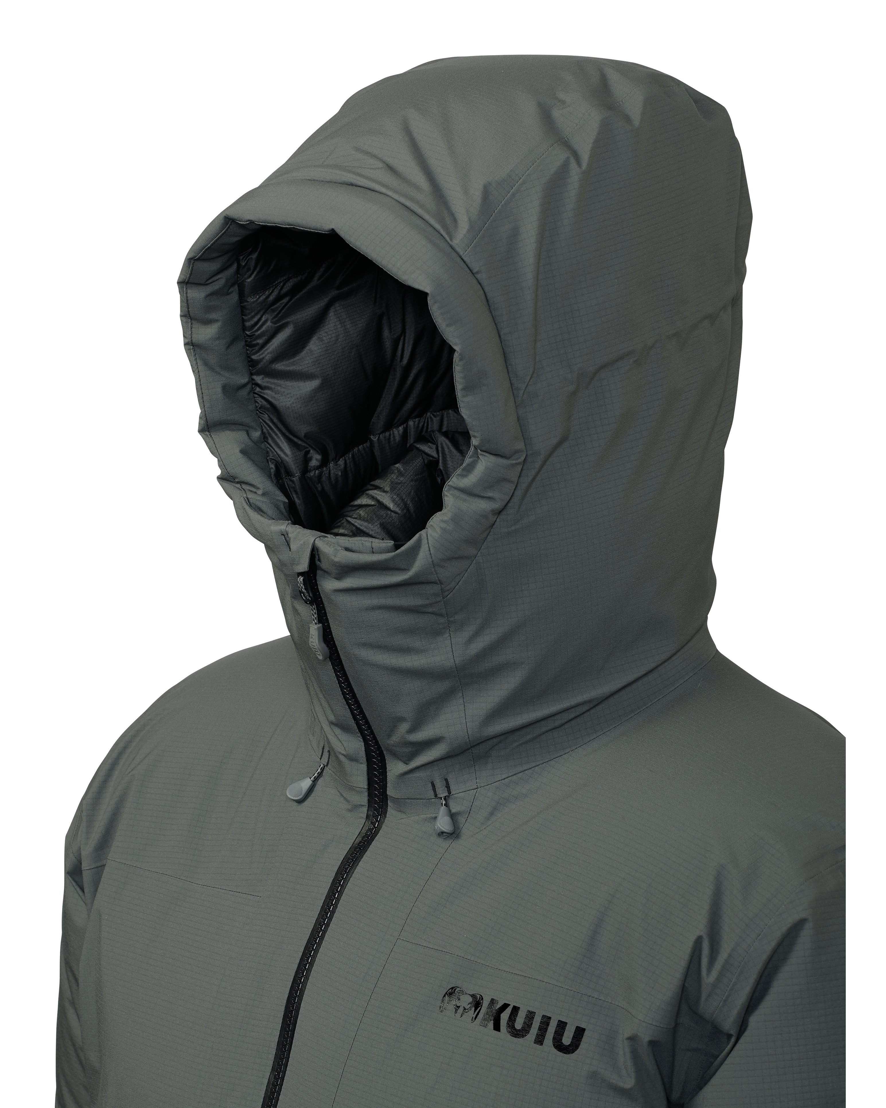 Alternative view of Super Down Burner Parka | Gunmetal