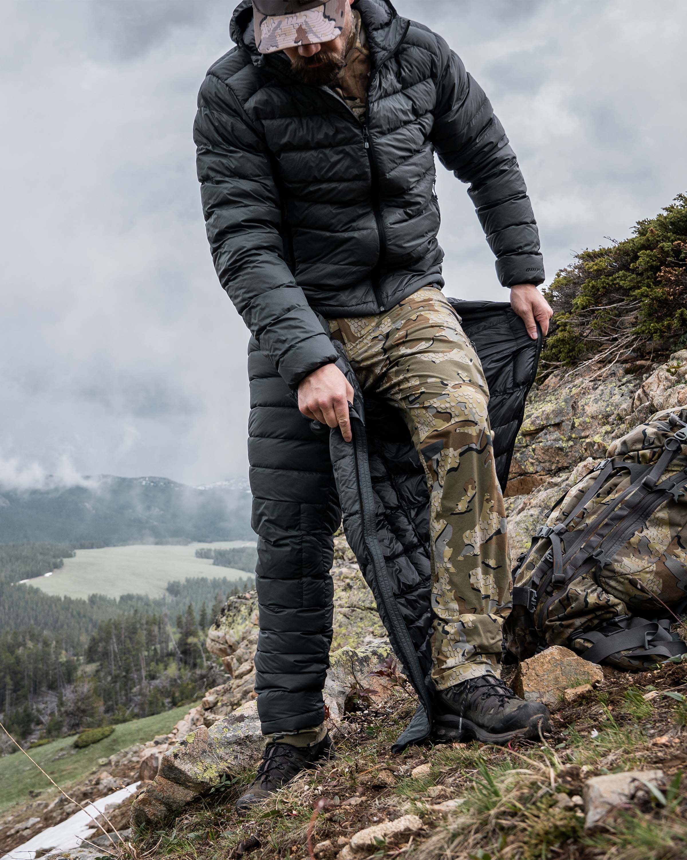 Super Down LT Pant | Ash - Image 7