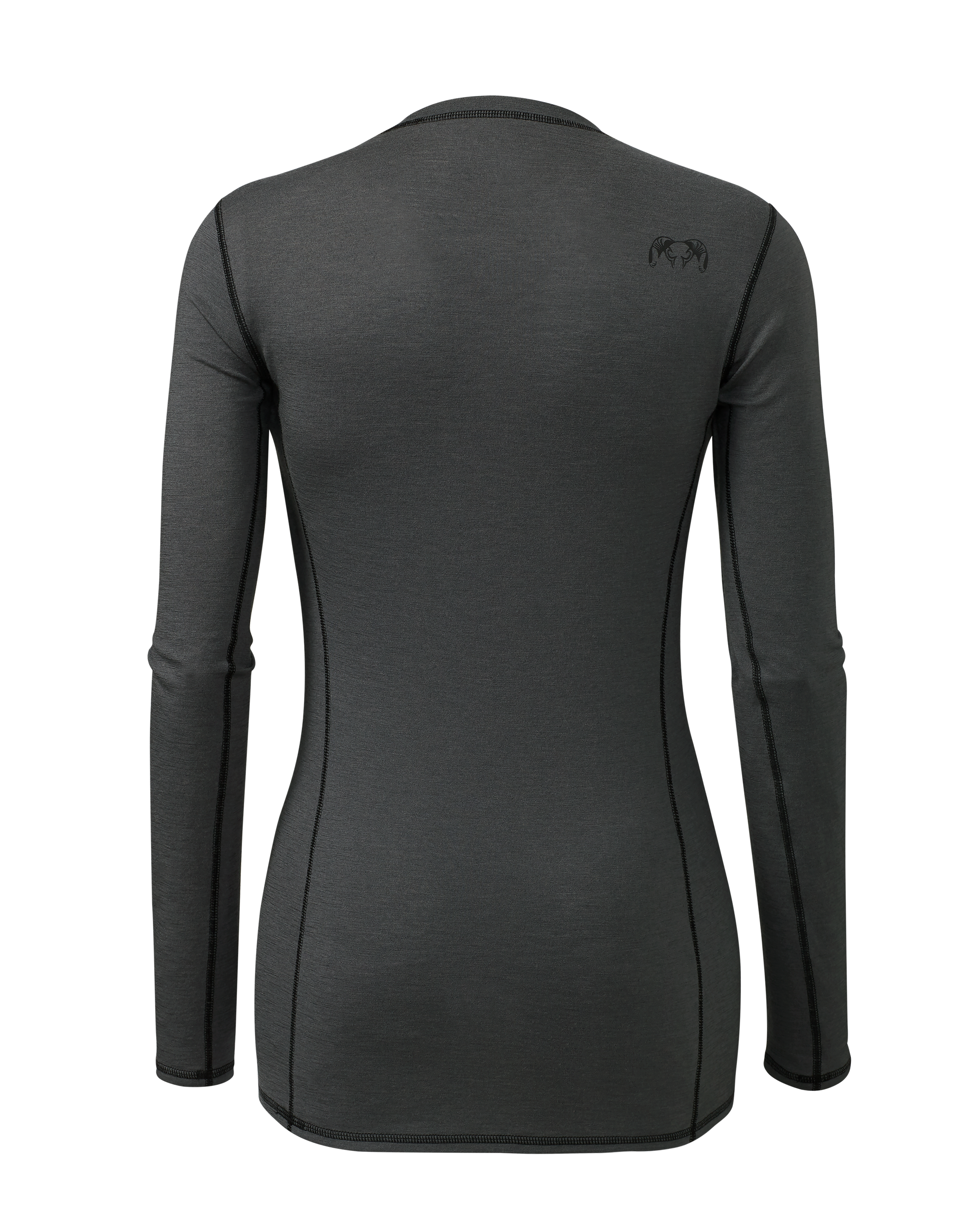 Alternative view of Women's ULTRA Merino 145 LS Crew | Gunmetal