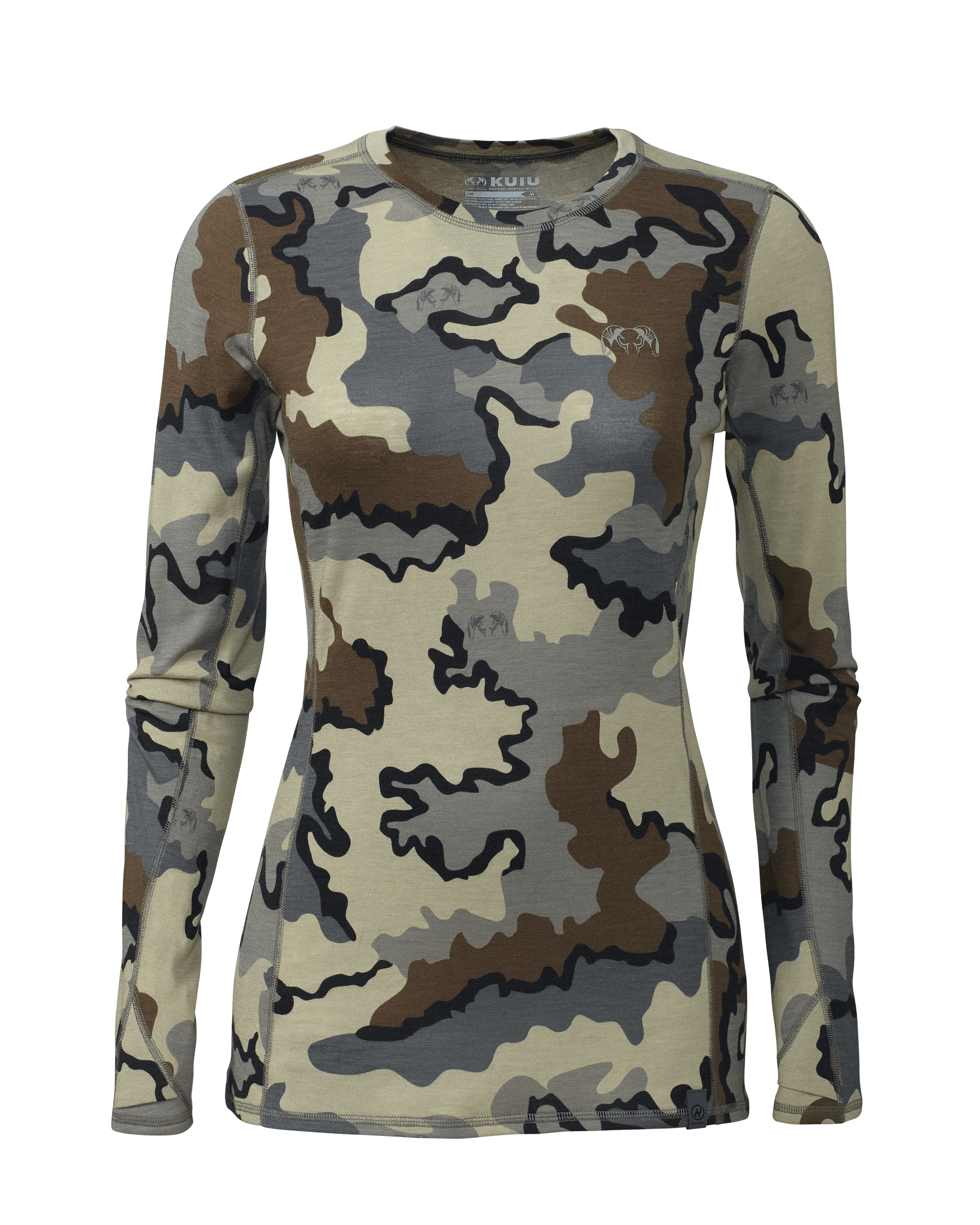 Women's ULTRA Merino 145 LS Crew | Vias