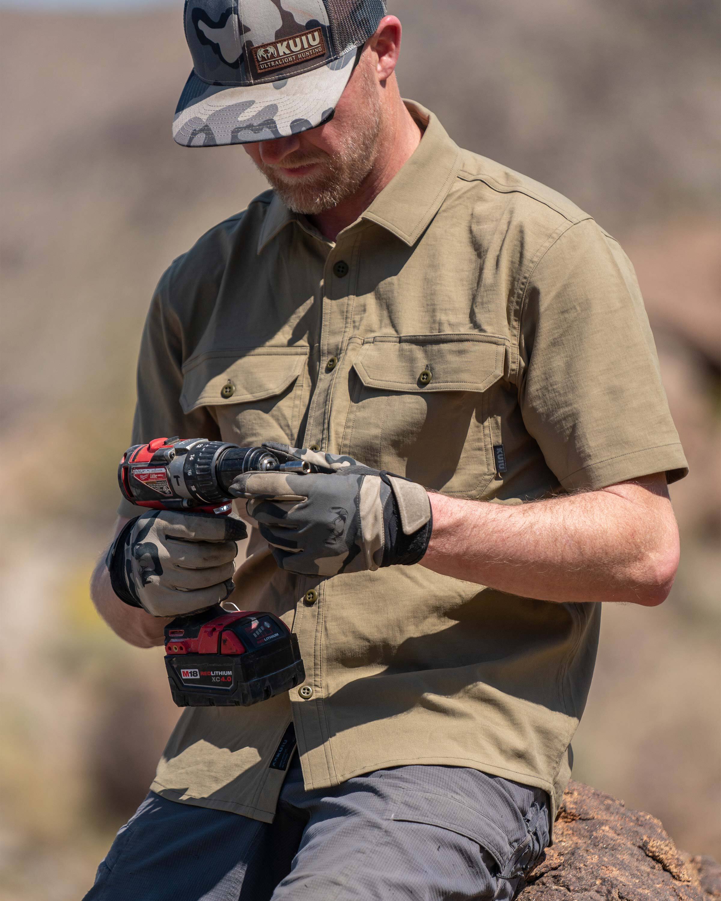 Motive SS Workgrade Shirt | Khaki - Image 7