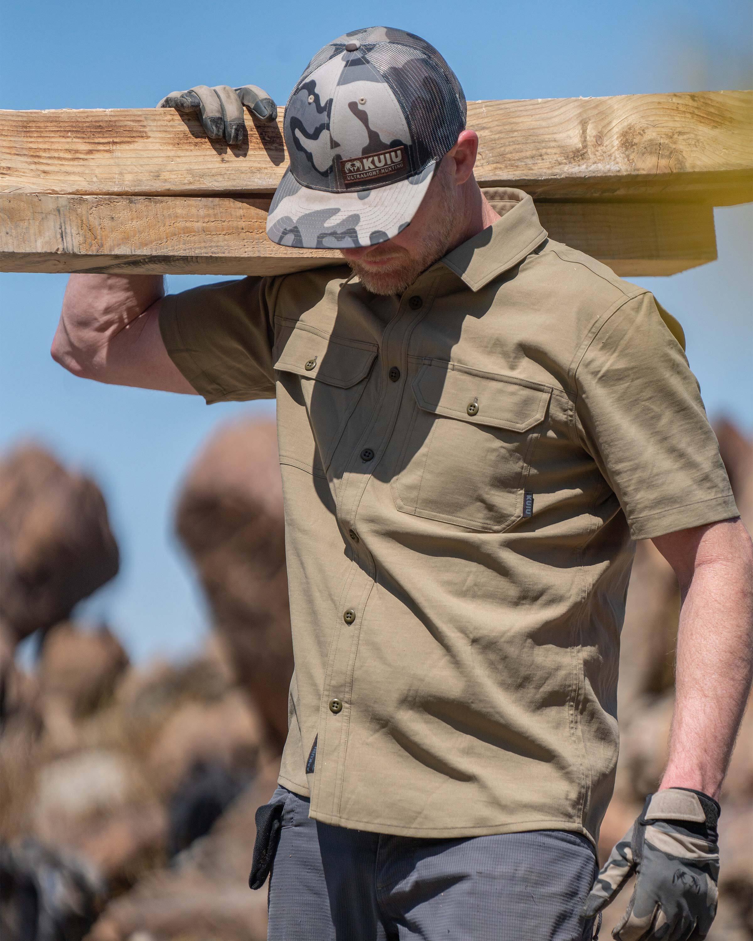Motive SS Workgrade Shirt | Khaki - Image 6