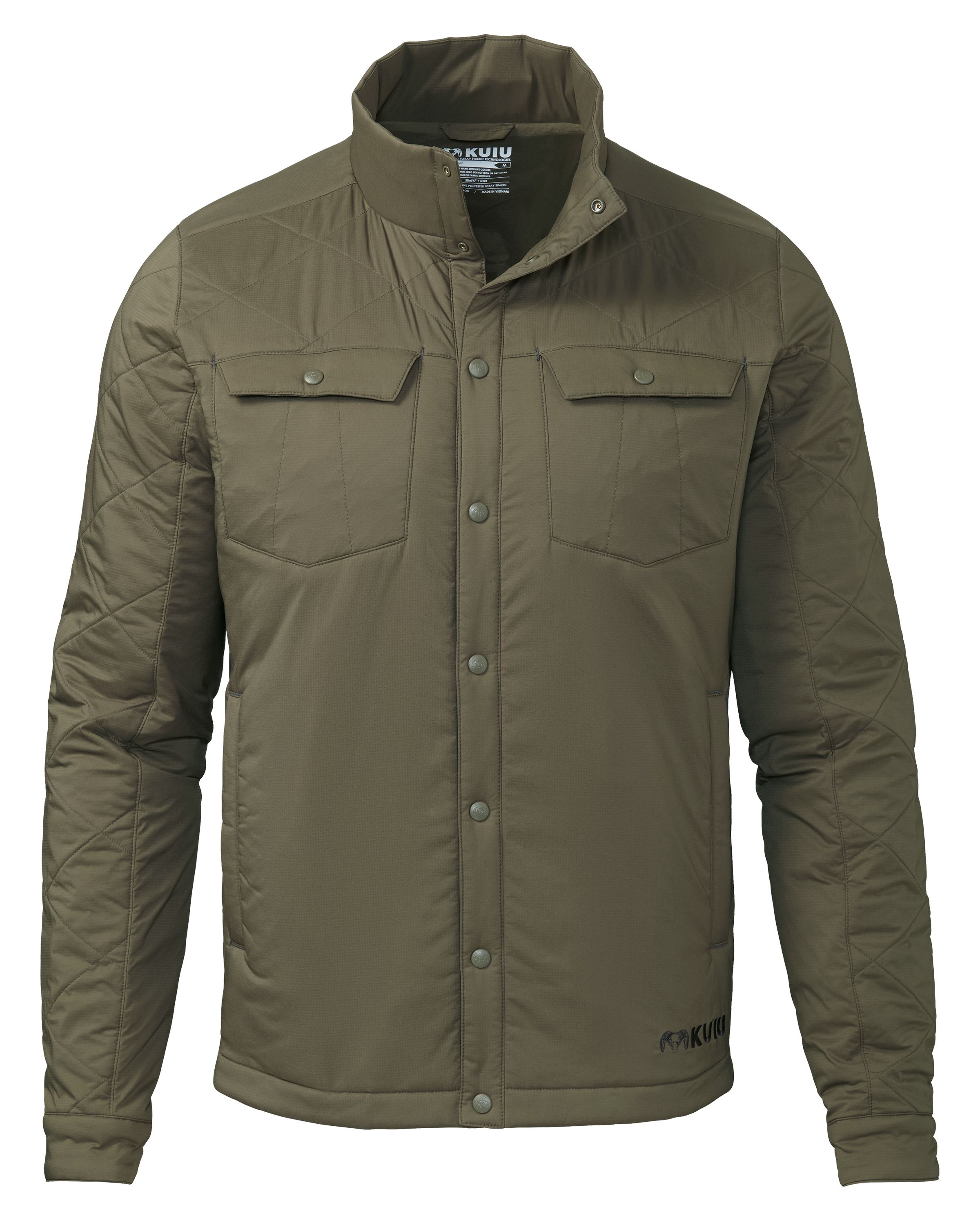 Base Camp Insulated Snap Shirt | Ash