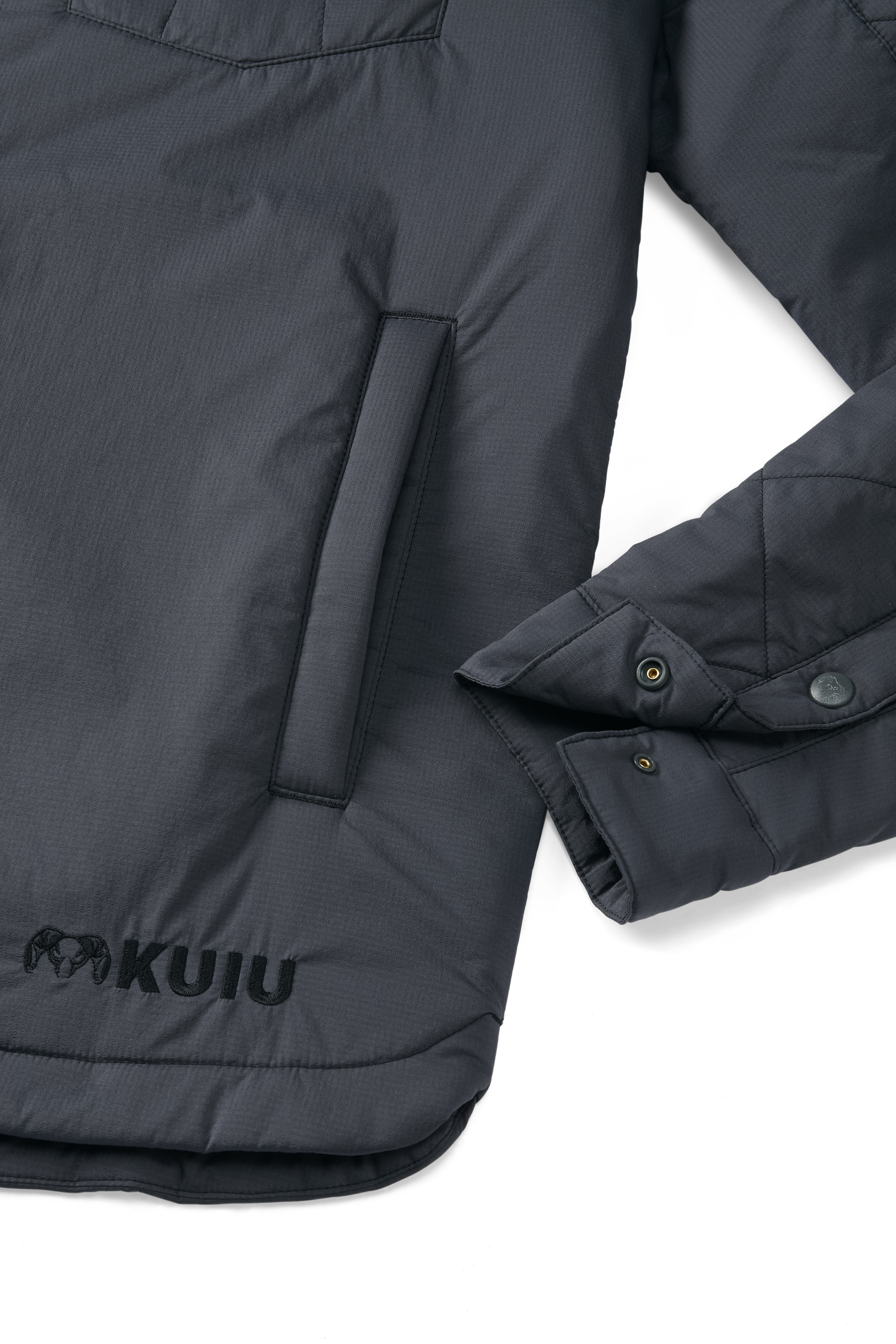 Alternative view of Base Camp Insulated Snap Shirt | Gunmetal