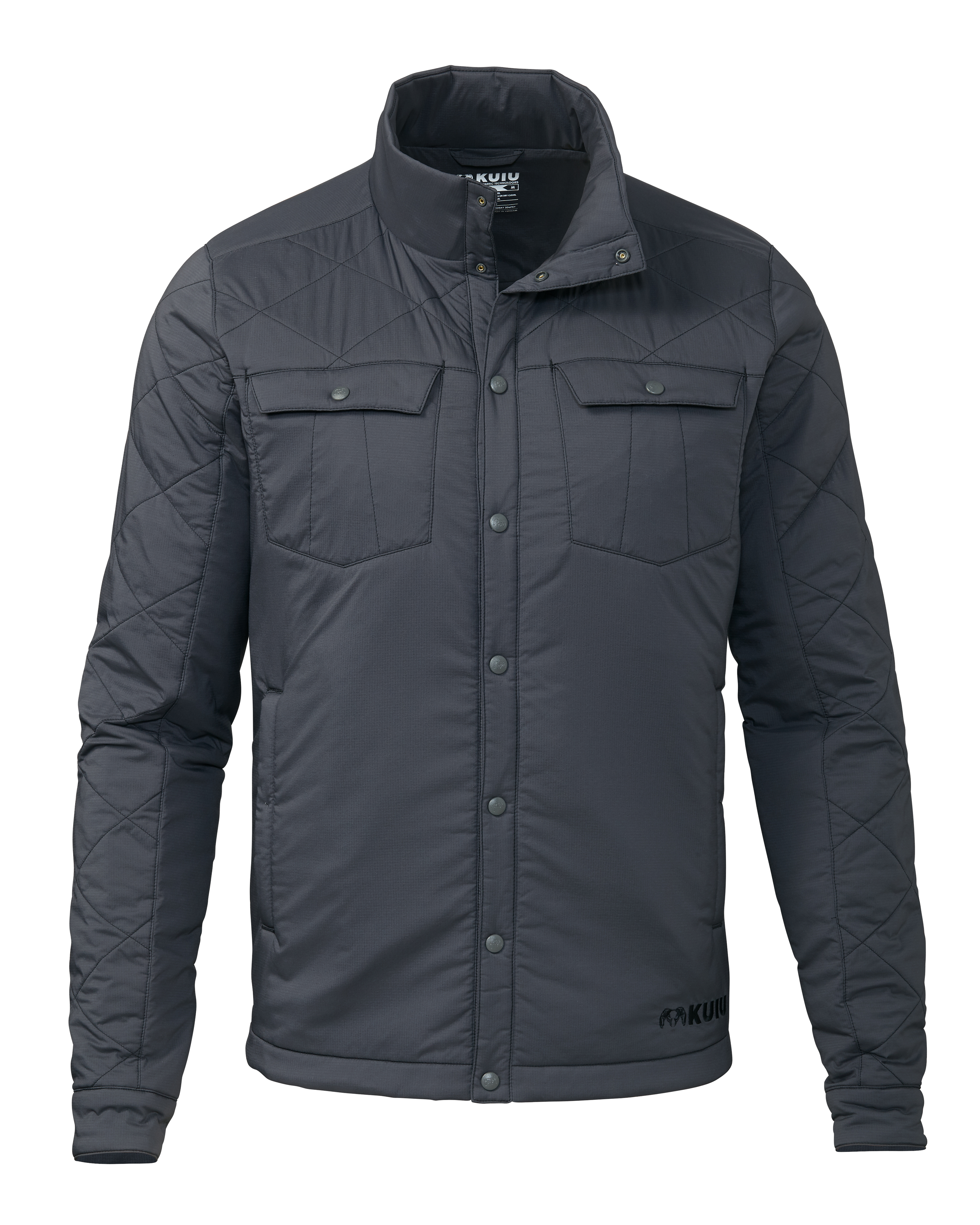 Base Camp Insulated Snap Shirt | Gunmetal