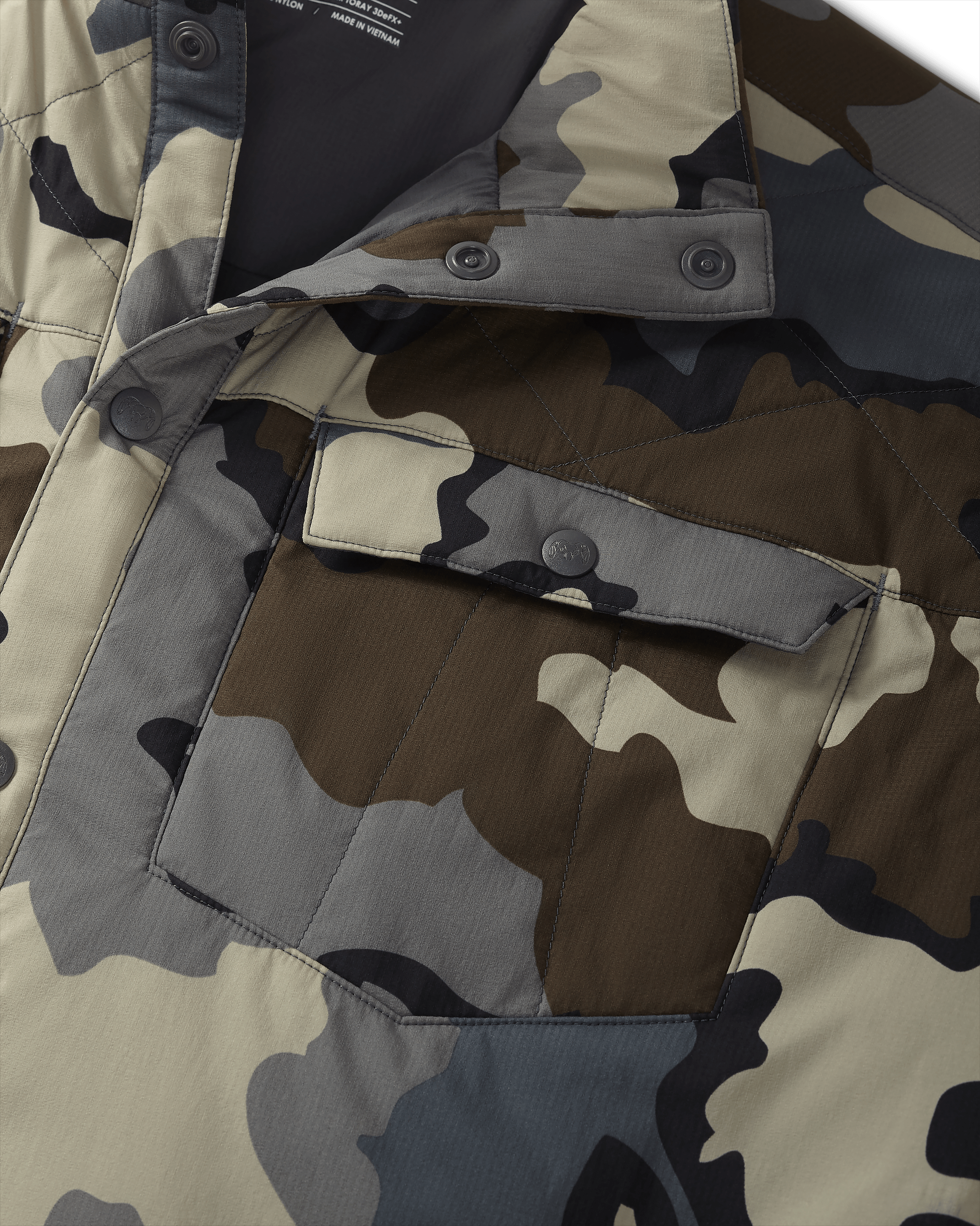 Outlet Base Camp Insulated Snap Shirt | Vias - Image 3