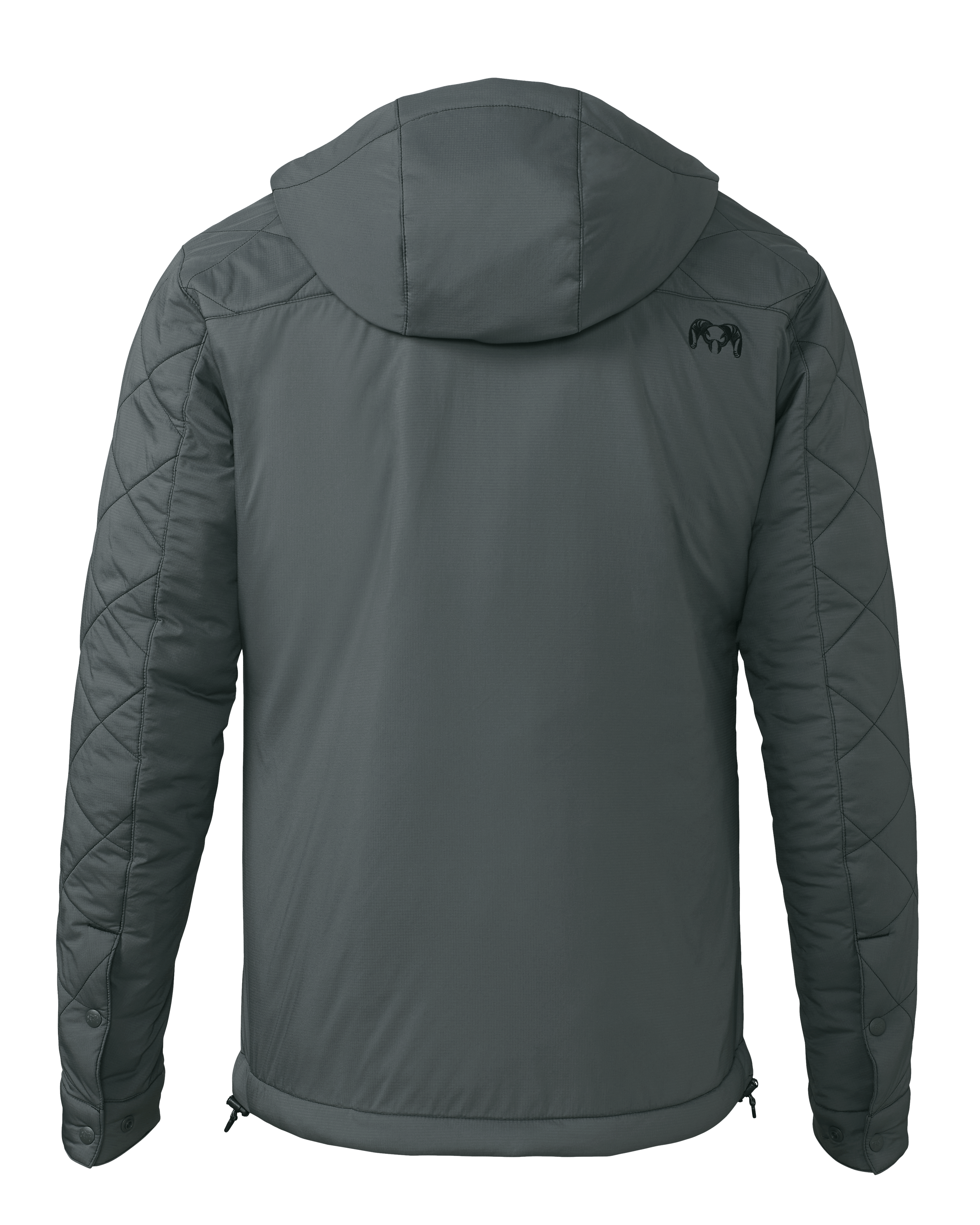 Alternative view of Outlet Granby Hooded Jacket | Gunmetal