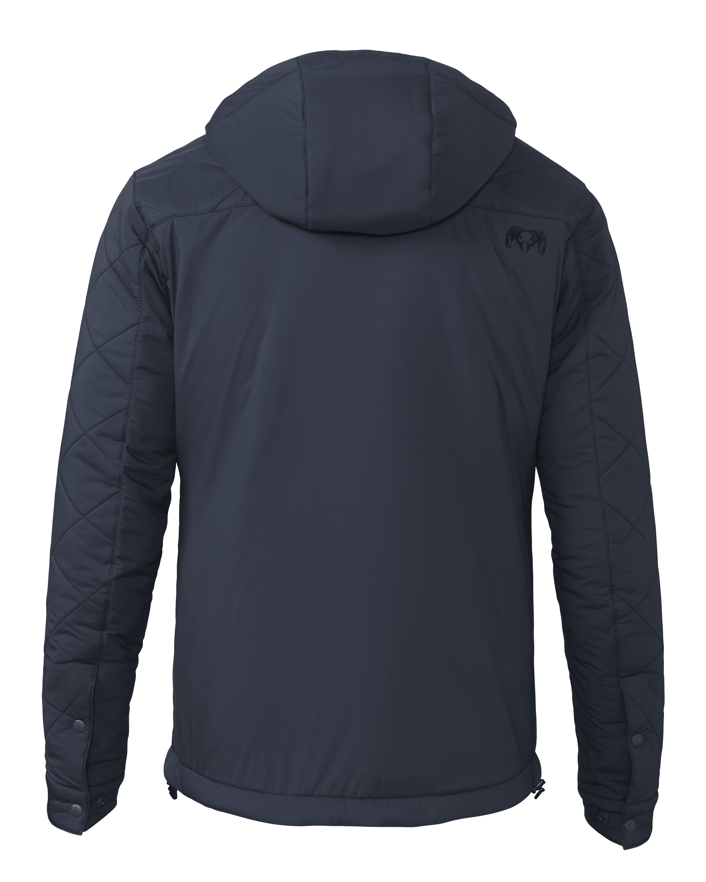 Alternative view of Outlet Granby Hooded Jacket | Steel Blue
