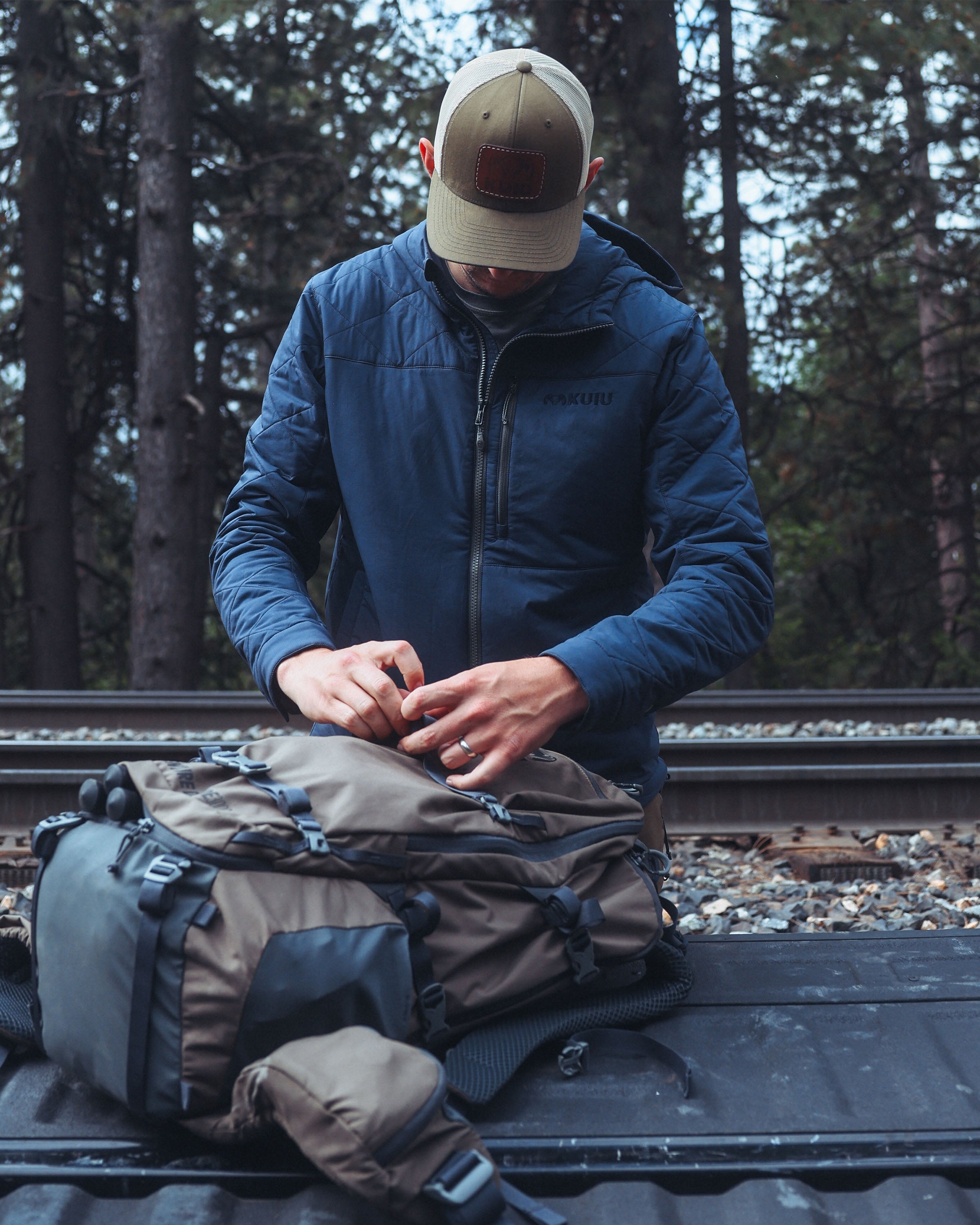 Outlet Granby Hooded Jacket | Bourbon - Image 3