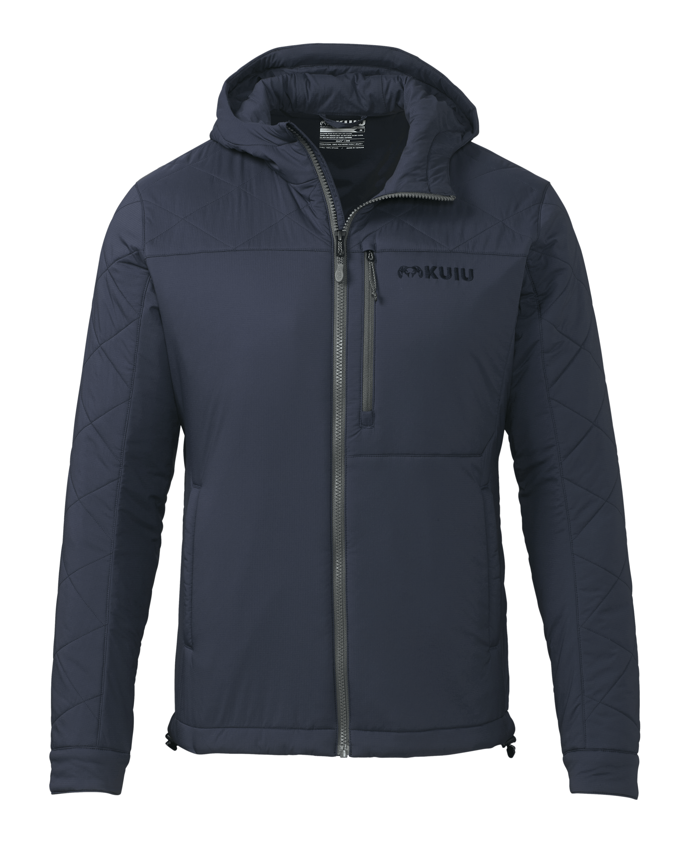 Outlet Granby Hooded Jacket | Steel Blue