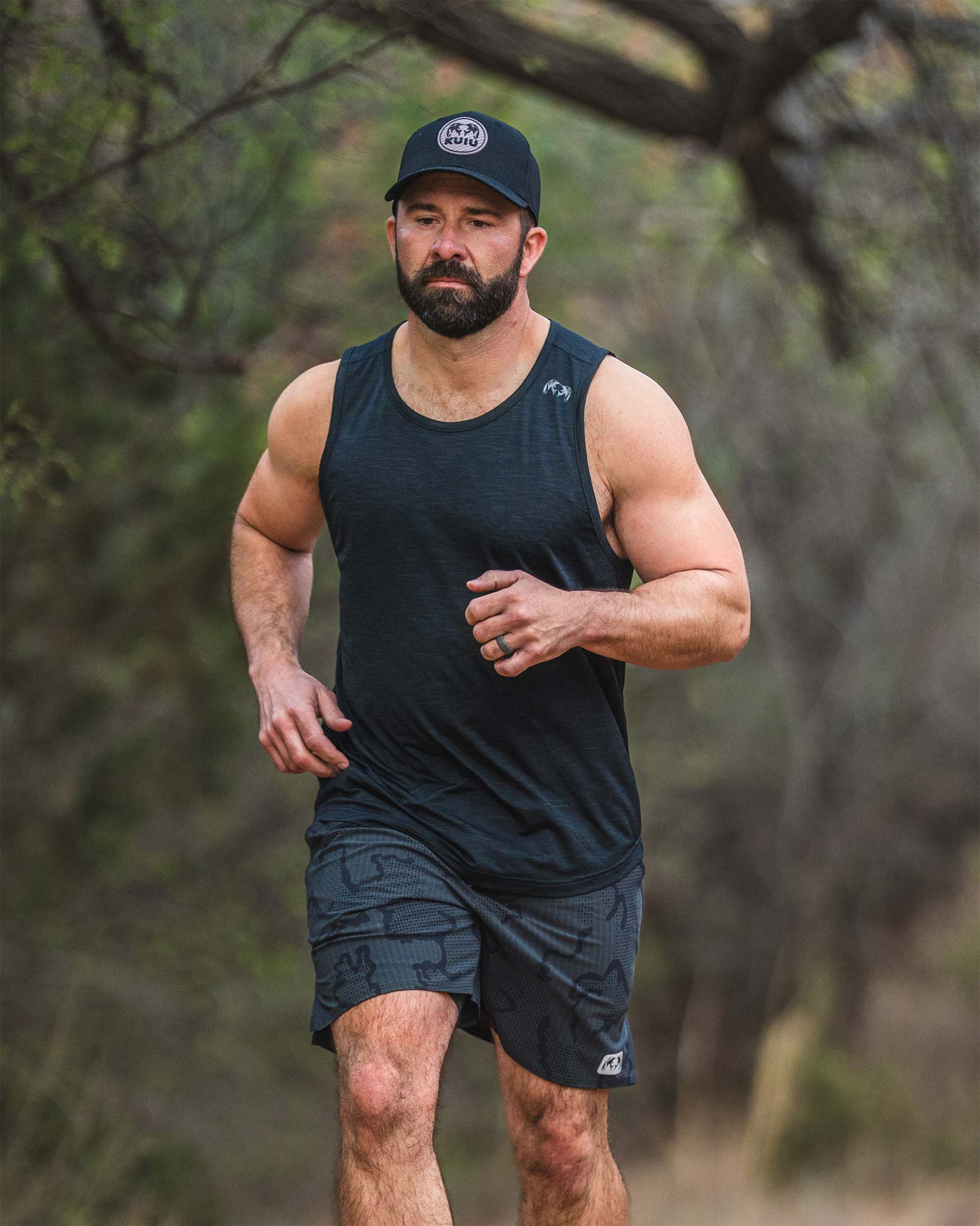 EnduroMesh Tank | Black Heather - Image 3
