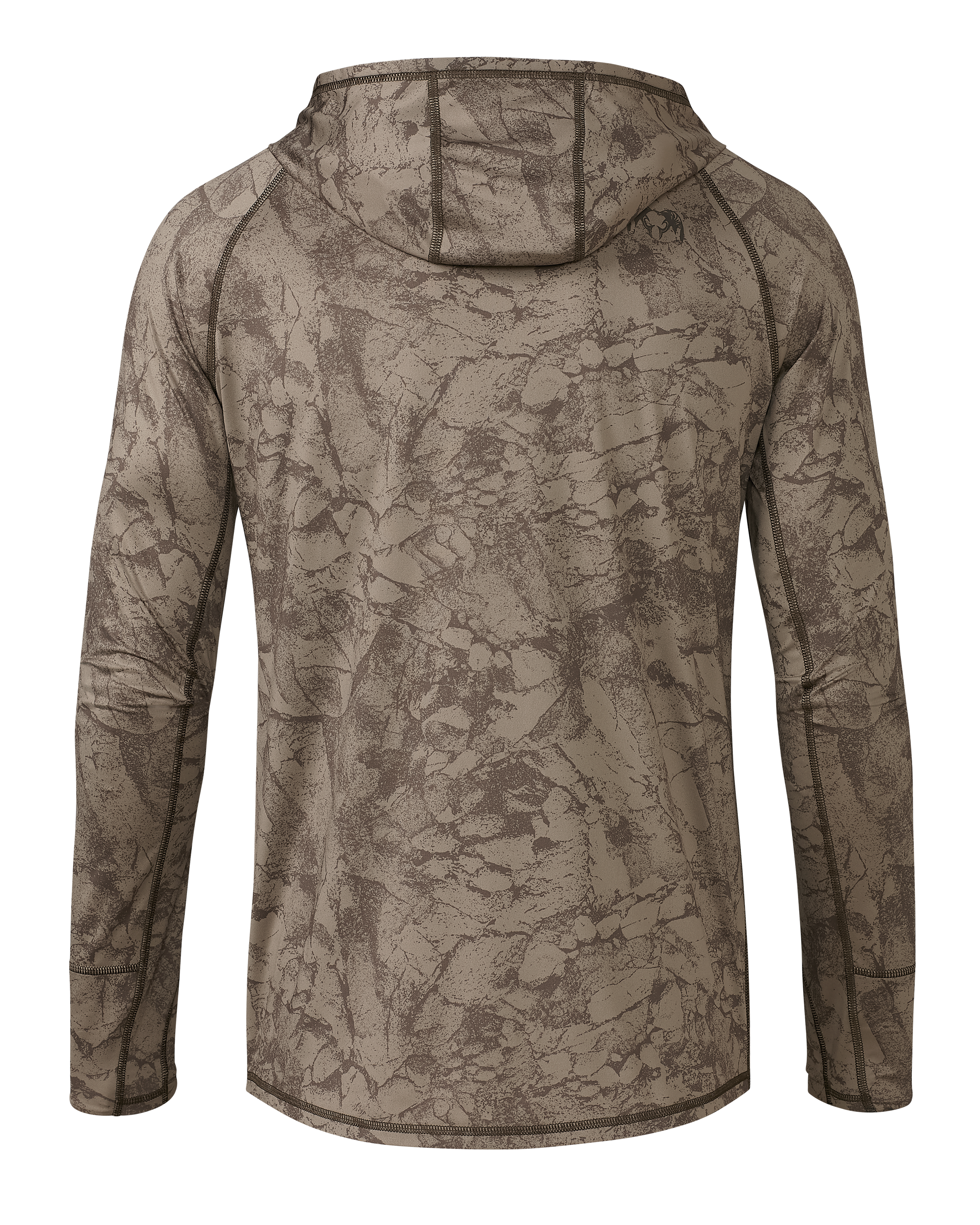 Alternative view of Gila LS Hoodie Gritstone | Silt Gritstone