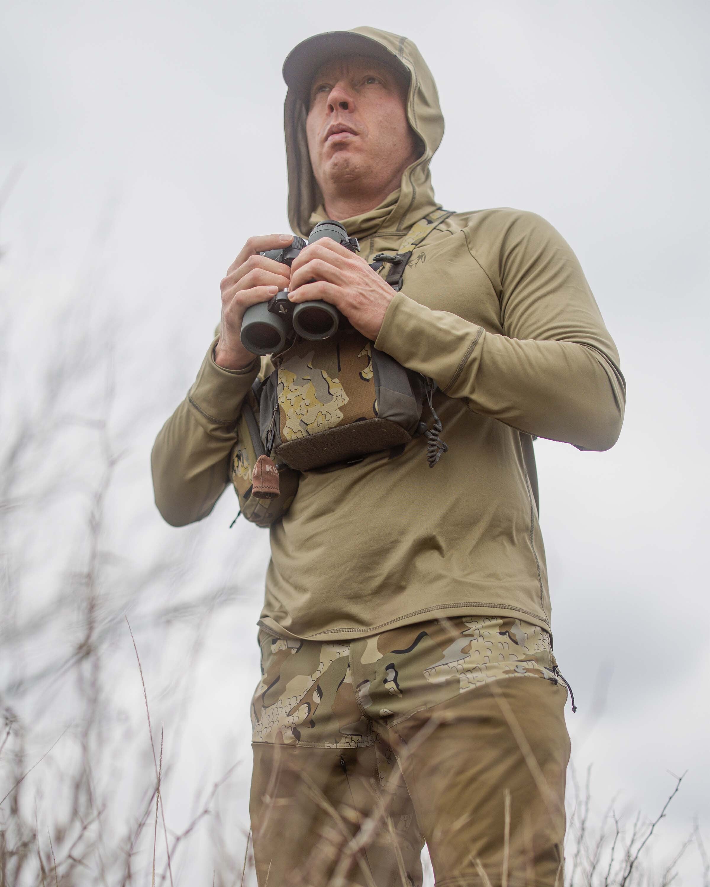 Gila PRO LS Hoodie | Stone - Image 5