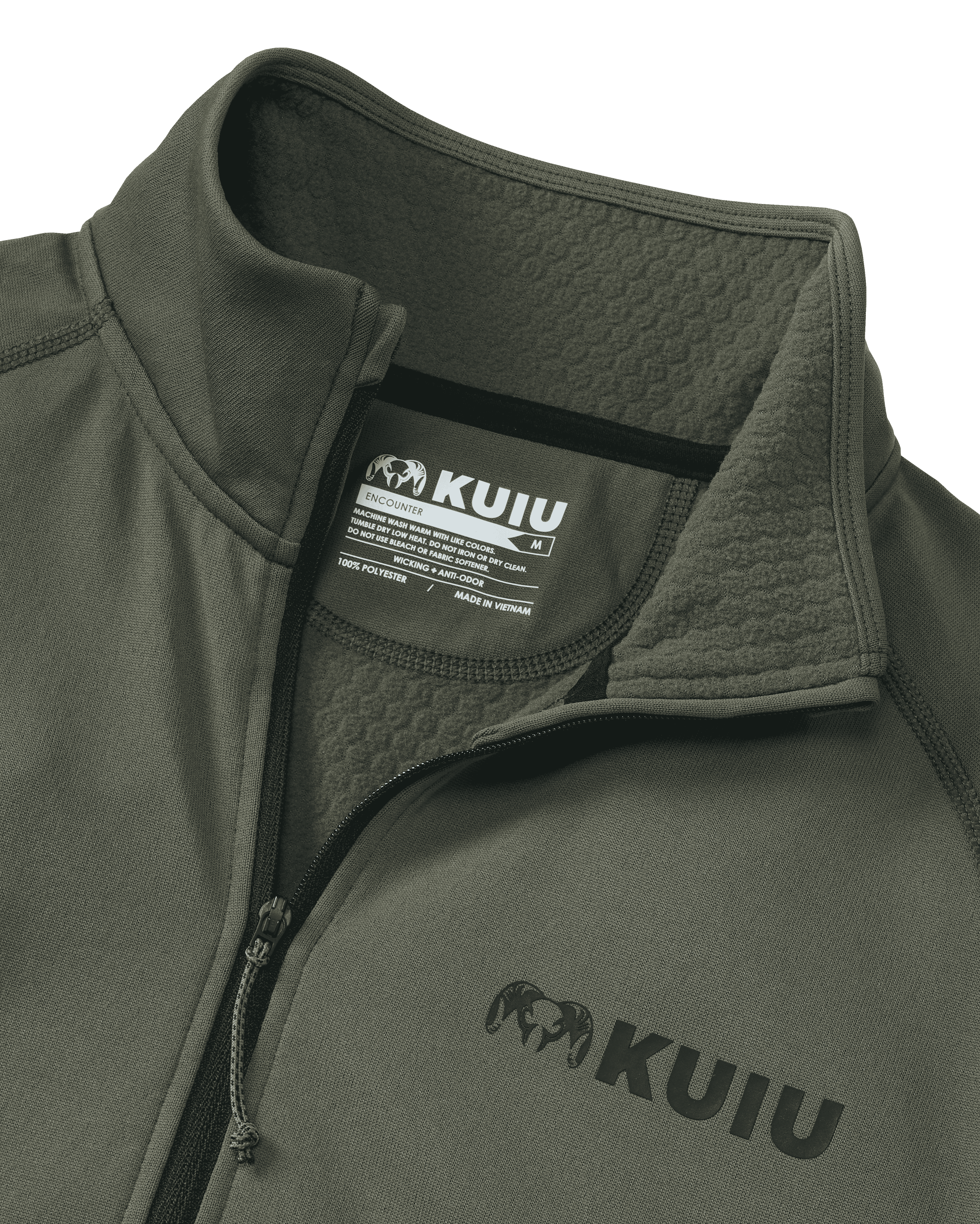 Alternative view of Encounter 200 Fleece Zip-T | Ash