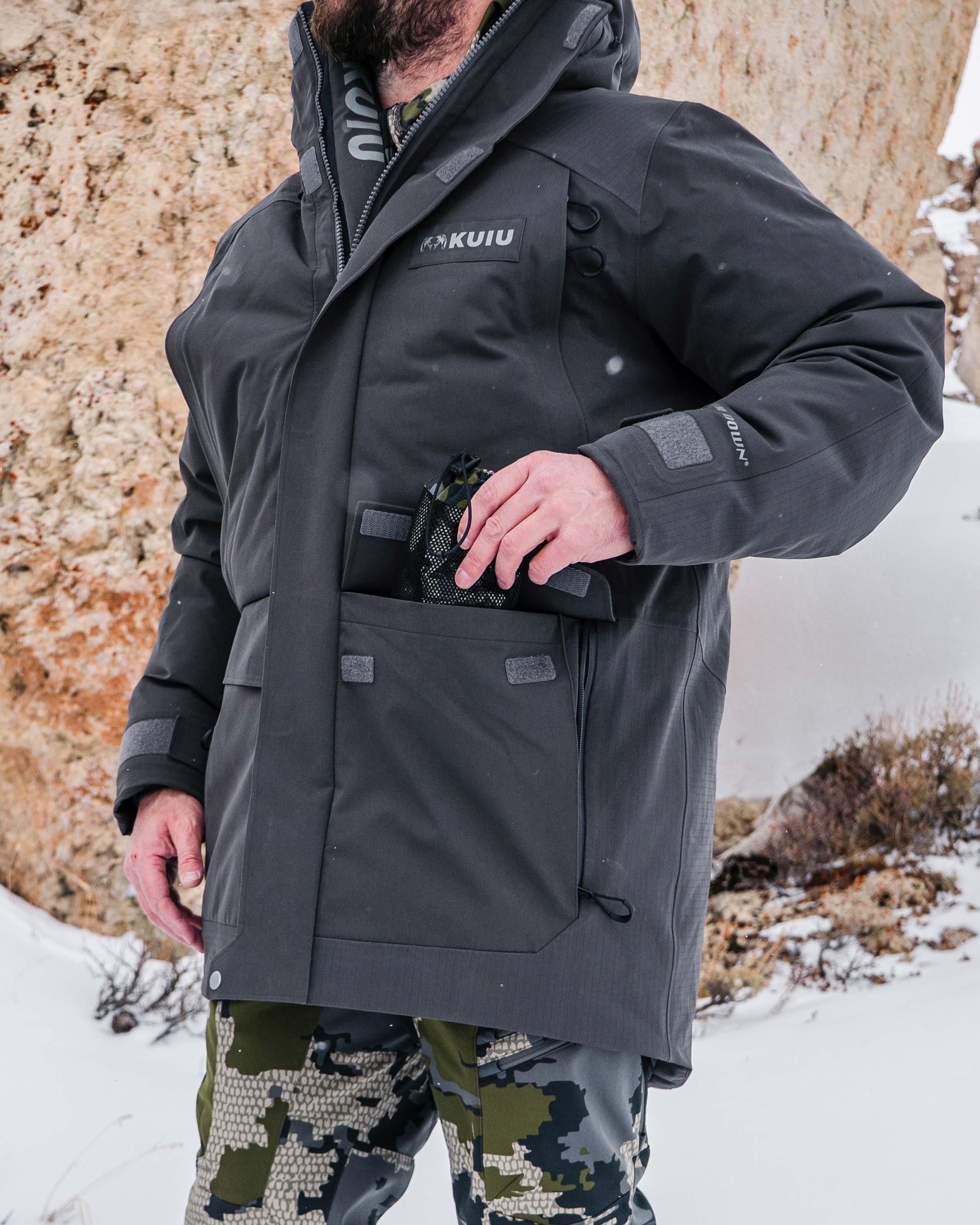 Super Down Arktuk Parka | Asphalt - Image 12