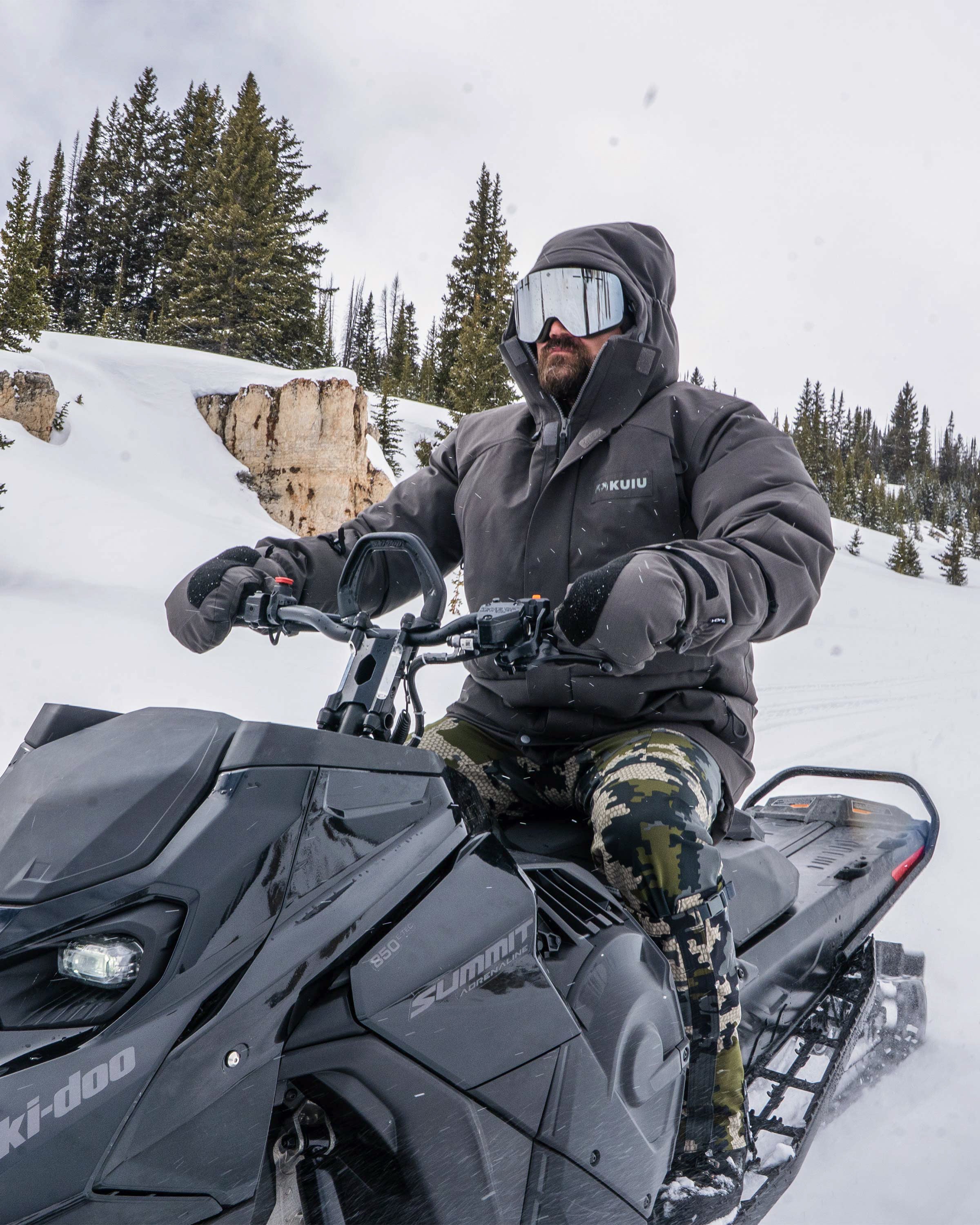 Super Down Arktuk Parka | Asphalt - Image 10